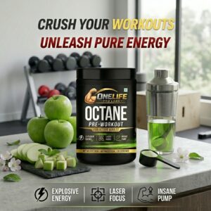Octane Pre-Workout (Green Apple Flavour)